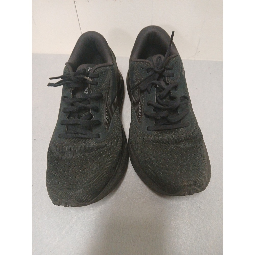 Brooks Adrenaline GTS 24 Mens 9 Wide Black/Black/Ebony Walking Sneakers